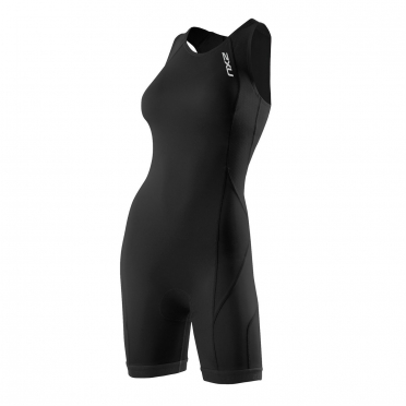 2XU Comp Trisuit women's  Rear Zip Black (WT2329d)